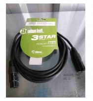 Cable DMX de XLR macho a XLR hembra 3 m Adam Hall